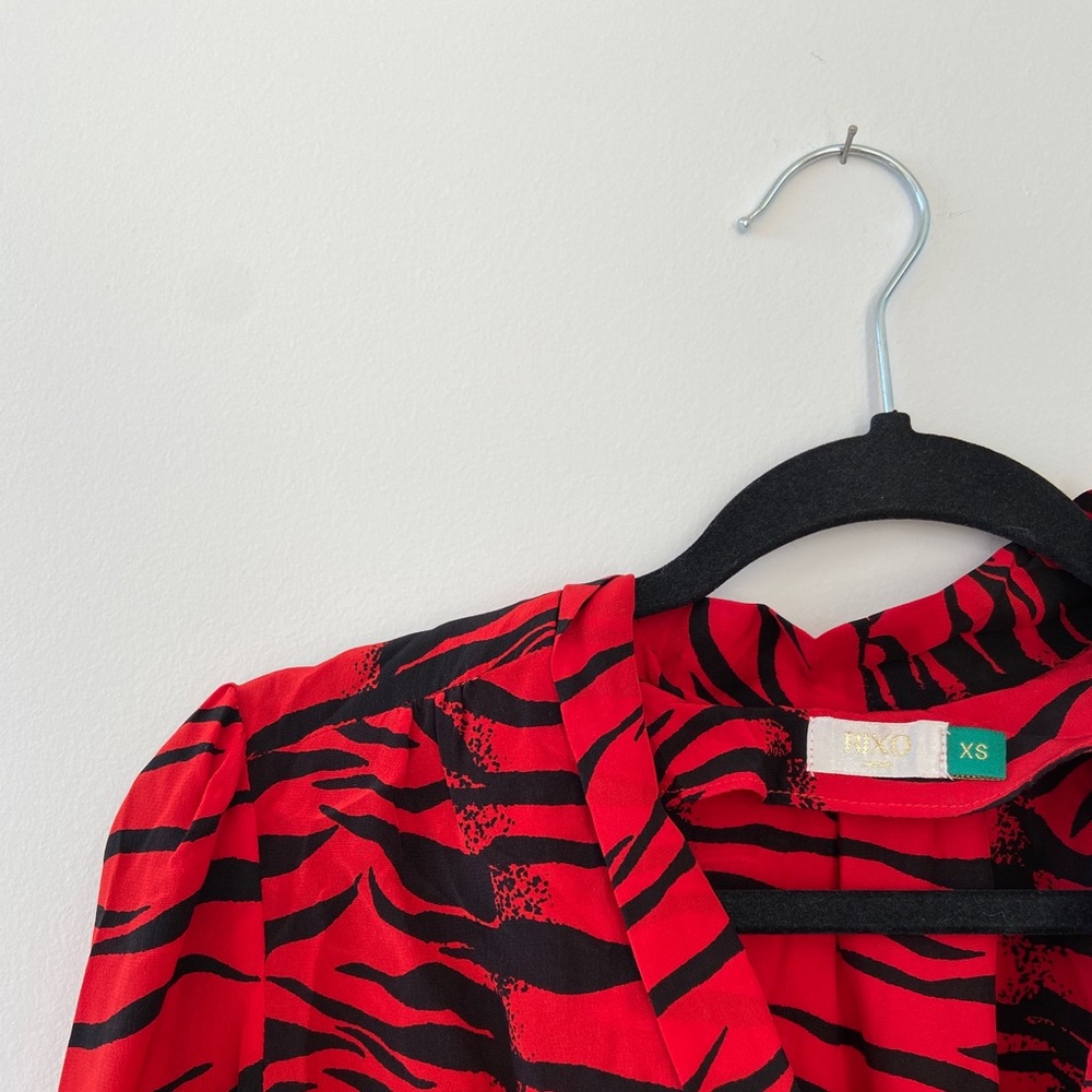 Red Rixo Blouse XS - Picture 3 of 4
